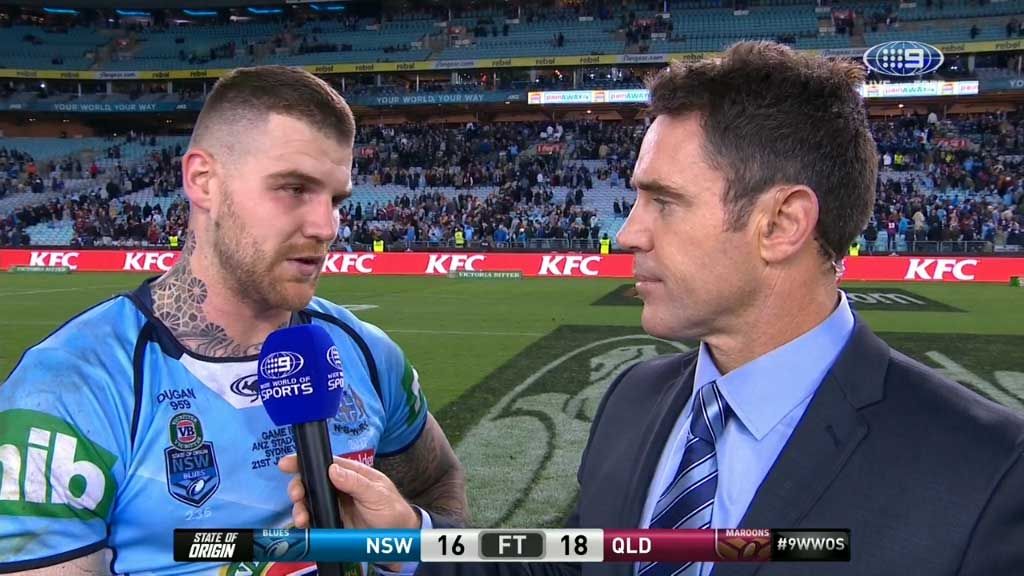 Josh Dugan says the Blues put the cue in the rack