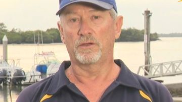 Marine Rescue volunteer Alan Cocksedge on South Stradbroke Island seaplane crash rescue.