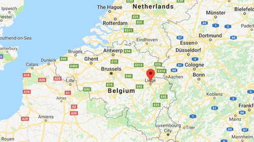 The shooting of two police happened in the city of Leige, Belgium.