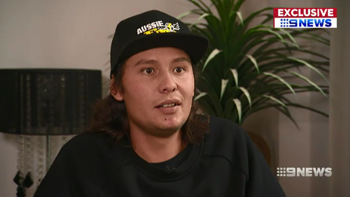 A motorbike stunt rider has spoken for the first time about the circus act mishap that almost cost him his life, and his painstaking road to recovery.