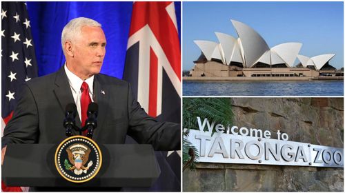 Sydney sightseeing day planned for US Vice President Mike Pence