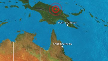 An earthquake has hit Papua New Guinea.