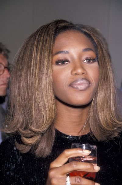 <p>False Eyelashes</p>
<p>Muse - Naomi Campbell pictured in 1990</p>