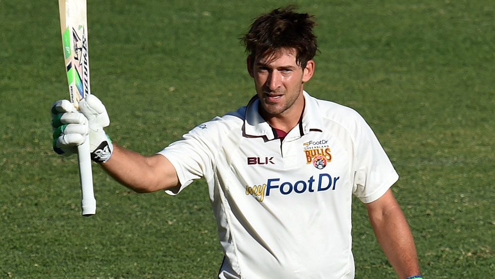 Joe Burns scored a century for Queensland against NSW. (AAP)