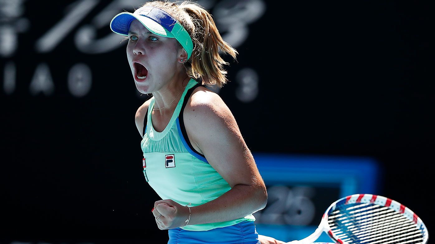 Kenin upsets Barty in Open semi-final - Nine Wide World of Sports - Tennis