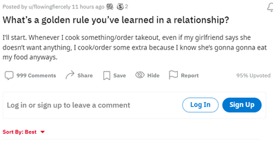 Relationship lessons