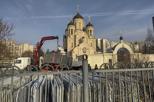 The funeral of Russian opposition leader Alexei Navalny