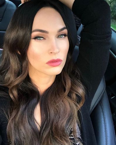 Megan Fox, Instagram, photo, car, selfie