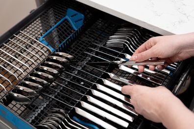 Dishwasher cutlery tray stock