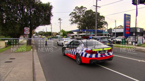 A member of the public ran into a service station to call emergency services just before 6am.