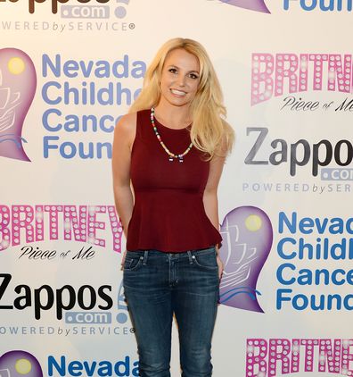 Britney Spears on February 26, 2015 in Las Vegas, Nevada