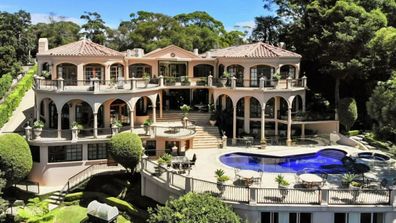 The Bachelor mansion, at 68 Minkara Road, Bayview in Sydney, is for rent, with a $26,000 bond.