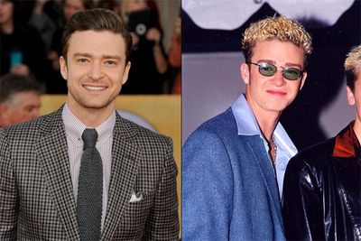 Suave and dapper at this year's 19th Annual Screen Actors Guild Awards.<br/><br/>VS<br/><br/>Lest we forget, The Billboard Awards, 1998.<br/>