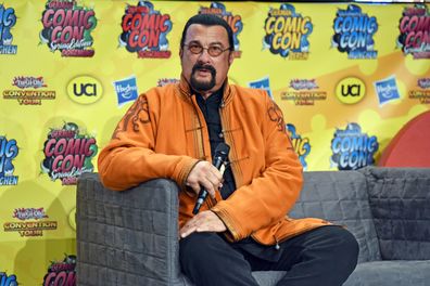 US actor Steven Seagal during the German Comic Con at Westfalenhalle on December 1, 2018 in Dortmund, Germany. It is the very first Comic Convention taking place in Germany. 