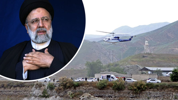Helicopter carrying Iran's president reportedly suffers 'crash'