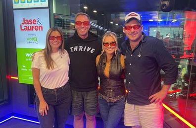 Jase and Lauren with Anastacia 