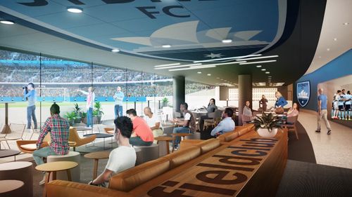 The new facilities at Allianz Stadium have been welcomed by Sydney FC.