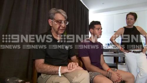 The prominent physician had travelled to Melbourne to watch the Open with his son, Edik.(9NEWS)