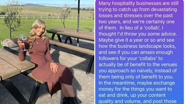 Café owner&#x27;s brutal response to woman asking for collaboration 