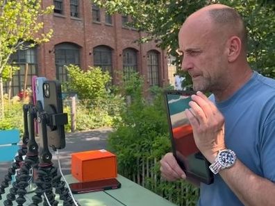Tim Hayden gives away free watches to whoever can find him