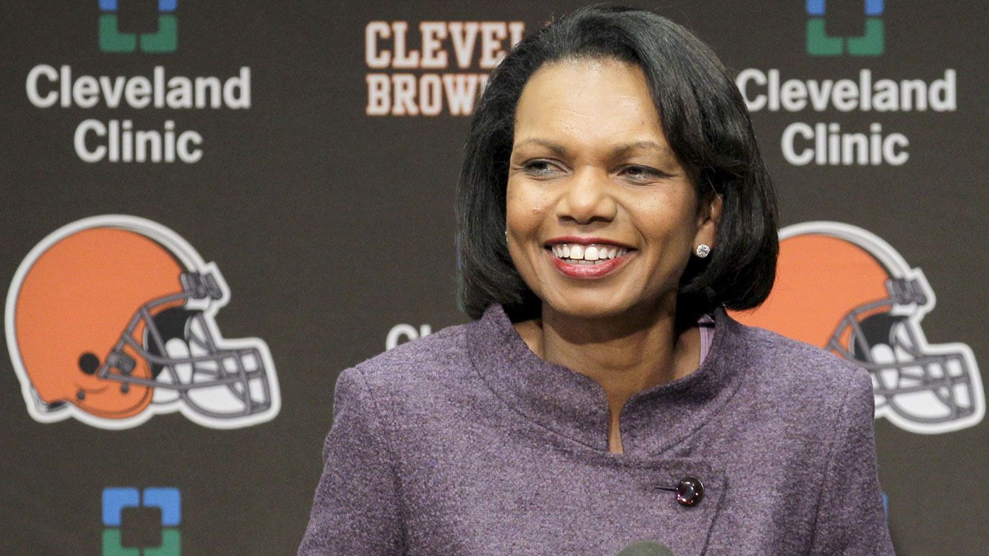 Condoleezza Rice somehow linked to Cleveland Browns NFL coaching job