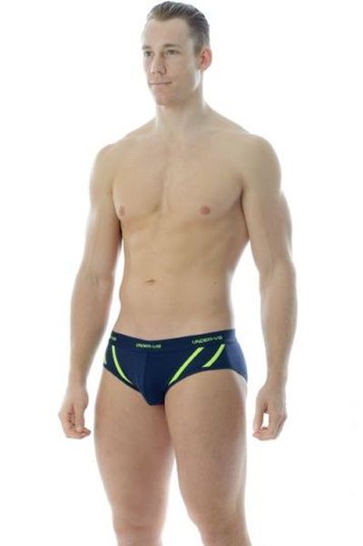 <p>Launched with sportsman Beau Ryan and actress Esther Anderson in 2012, Tuffys &amp; Tuffets is Australian made with quality cotton. This hi-vis version is perfect for preventing accidents in the bedroom, especially while operating heavy machinery.</p>
<p><a href="http://www.tuffys-tuffetts.com.au/undervis/under-vis-shovel-brief-in-yellow.html" target="_blank">Tuffys &amp; Tuffets</a> Under-vis shovel brief in
yellow, $19.95</p>