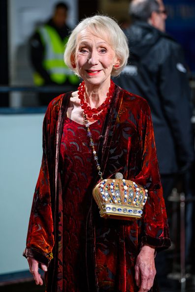 Marcia Warren attends "The Crown" season 5 world premiere at Theatre Royal Drury Lane on November 08, 2022 in London