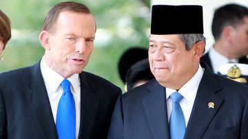 Prime Minister Tony Abbott and Indonesian President Susilo Bambang Yudhoyono