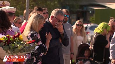 Parents Jill and Jeff Tougher, grieving the loss of their paramedic son, Steven.