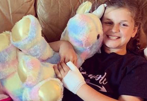 Peyton Shields was boogieboarding at Crescent Beach on her birthday when a shark attacked her.