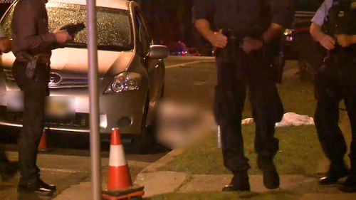 A man has died from gunshot wounds after he was found injured outside a home in St Marys. (9NEWS)