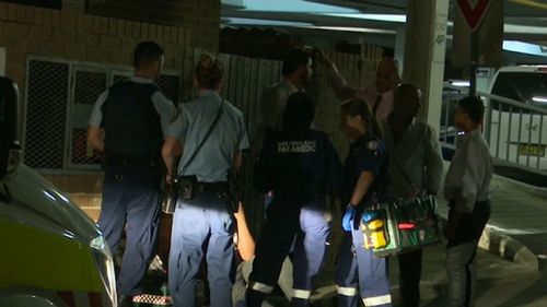 The brawl broke out following a wedding reception in Bankstown. (9NEWS)