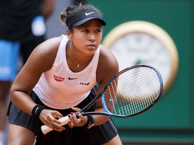 Naomi Osaka in the Mutua Madrid Open Masters 2019