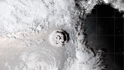 New look at Tonga eruption