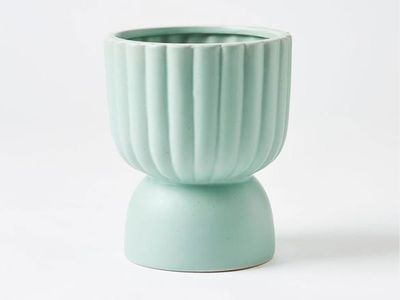 Archer ribbed round planter — Bed Bath N' Table