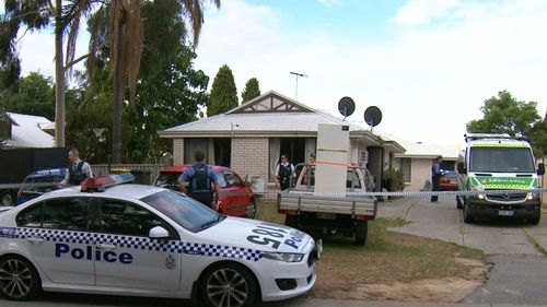 Authorities were alerted after a group of people inside the home discovered the woman's body. (9NEWS)