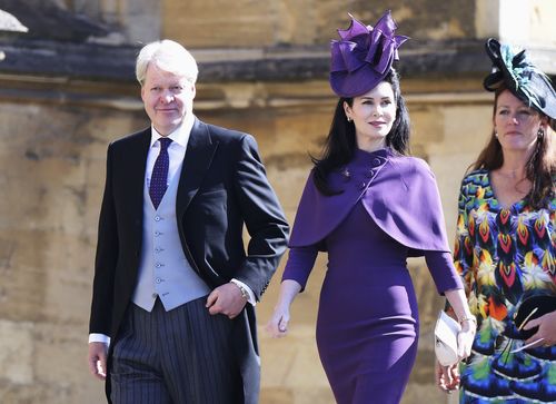 Charles Spencer, Earl Spencer and his wife, Countess Spencer. (AAP)