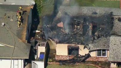 Plane crashes into Californian home
