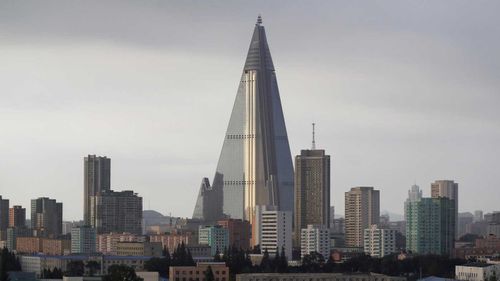 The Ryugyong Hotel  is the tallest abandoned building in the world.