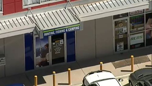 No shots were fired and no-one was injured in the robbery, police said. (9NEWS)