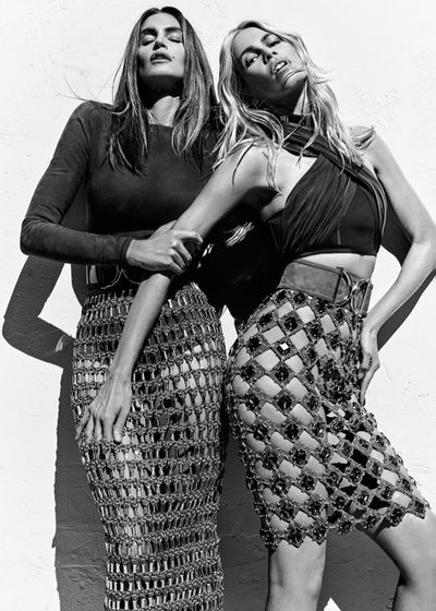 Kate Moss and Daria Werbowy
ignited a spark of nostalgia in our hearts when they
appeared in a <a href="http://honey.ninemsn.com.au/2016/01/06/11/29/equipments-spring-2016-campaign-featuring-kate-moss" target="_blank">series of intimate portraits for Equipment</a> earlier this week, and Balmain's new spring campaign has done nothing to dampen those flames. Naomi
Campbell, Cindy Crawford and Claudia Schiffer combined their super(model)
powers for the shoot, appearing together in a formidable display of the brand's signature sensuality and womanhood. Click through to see Naomi, Cindy and Claudia further cement their status as the original 'Supers', captured by yet another great —&nbsp;photographer Steven Klein.