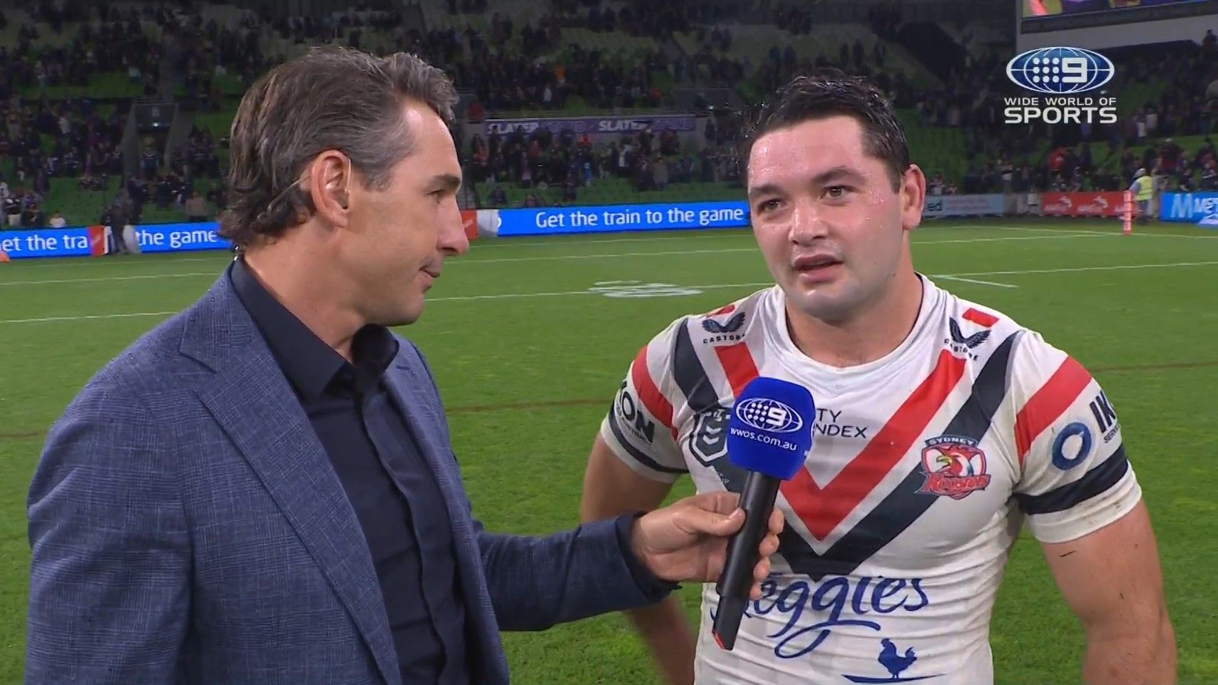 Roosters star Brandon Smith reflects on his AAMI Park homecoming.