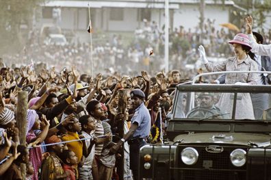 Queen touched to be elected head of state of Papua New Guinea