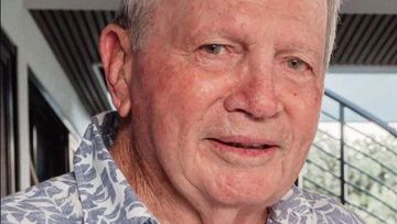 John Kerr, 87, was found dead on a Noosa Heads ﻿beach on Sunday.