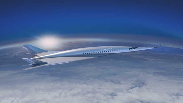 Boeing rendering hypersonic jet