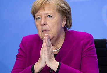 Which political party did Angela Merkel lead as chancellor of Germany?