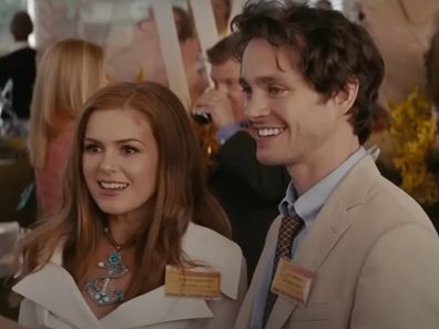 Isla Fisher and Hugh Dancy in Confessions of a Shopaholic.