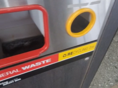 KFC recycle bin problem shared by customer on Reddit