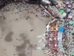 The improvised stadium collapsed during annual San Juan and San Pedro festivities.