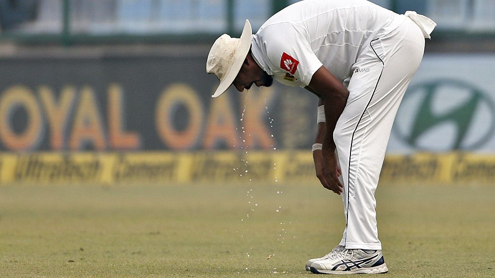 Cricket: Sri Lanka lodges complaint with ICC after smoggy Test against India